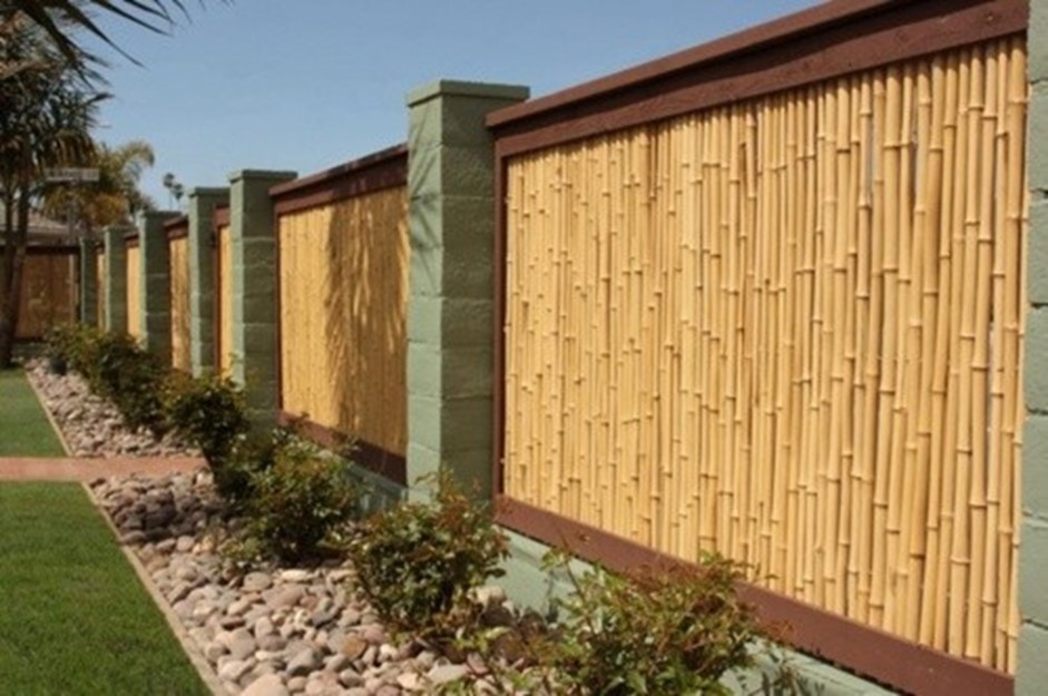 Ý tưởng làm hàng rào tre trúc đẹp, đơn giản, tiết kiệm chi phí