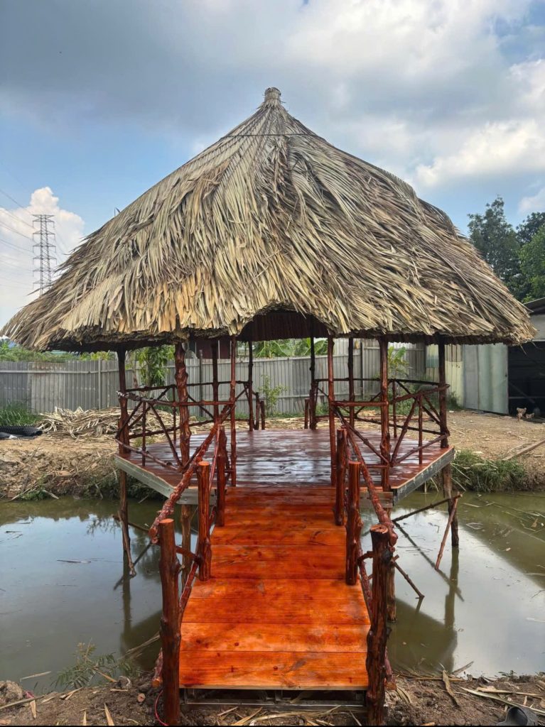 Thiết kế nhà chòi mang đến không gian nghỉ dưỡng thanh bình